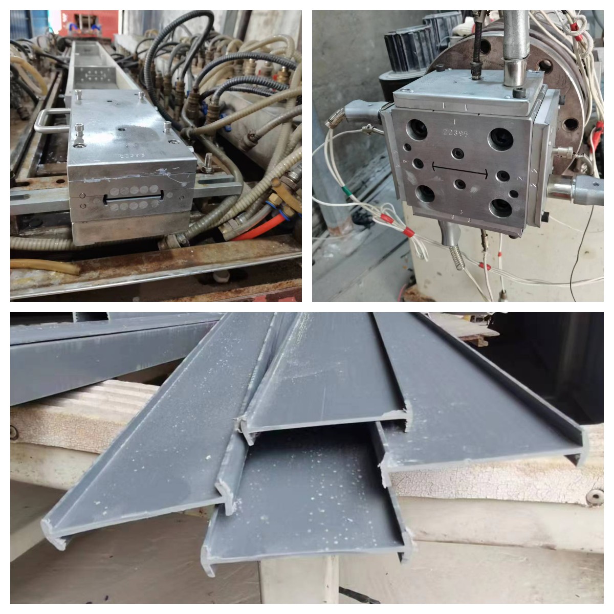 mould for PVC window egde